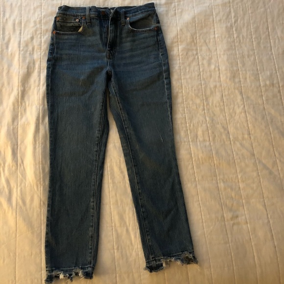 Madewell High Rise Slim Boyjean - Picture 4 of 7